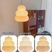 Japanese Hanging Lamp | Modern Pendant Light | Dimmable Hanging Lights | Unique Rice Paper Fixture | Cozy Atmosphere Light - Zardee 4