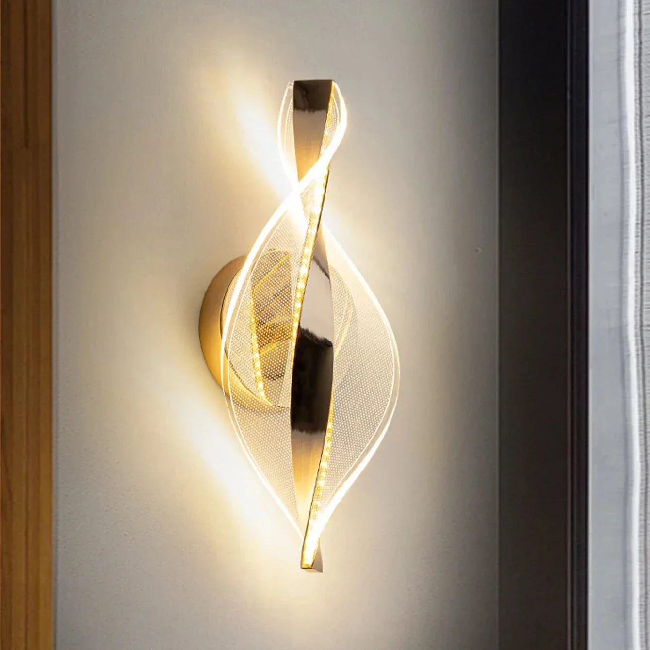 Modern Wall Lamp | Elegant Wall Lights | Gold Wall Sconces | LED Wall Sconce Lighting | Contemporary Home Decor - Zardee 1