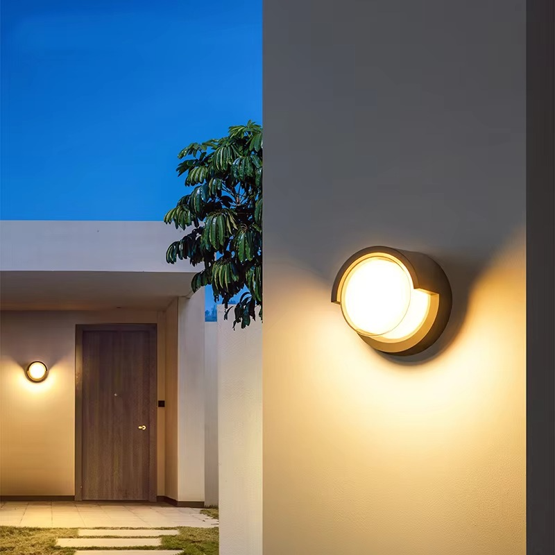 Motion Sensor Outdoor Wall Lamp | Waterproof Exterior Wall Lights | Modern Outdoor Wall Lantern | Energy Efficient LED Light | Garden Patio Lighting - Zardee-6