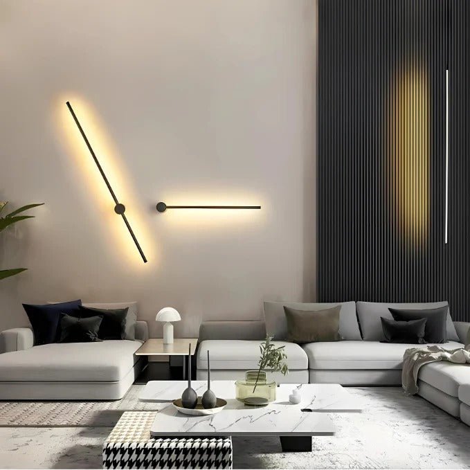 Modern LED Wall Lamp | Dimmable Wall Sconce Lighting | Slim Design Wall Light | Adjustable Brightness Wall Lights Indoor | Minimalist Wall Sconces - Zardee 6