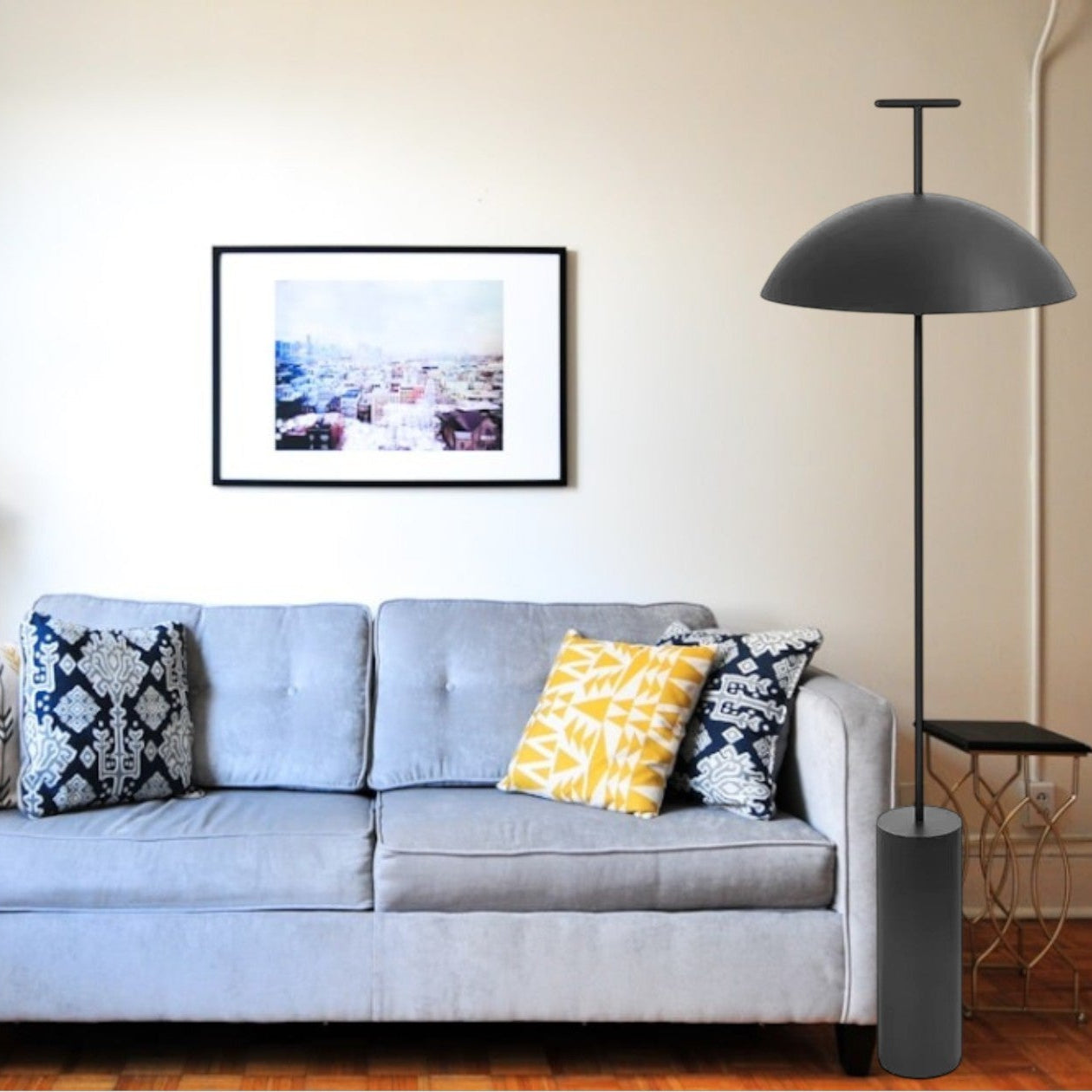 Modern Floor Lamp | Minimalist Standing Lamp | Elegant Floor Lamps for Living Room | Contemporary Light Fixture | LED Floor Light - Zardee-2