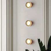 Dimple Sconce Light | Modern Wall Sconces | LED Bathroom Wall Lights | Stylish Wall Lamp | Versatile Lighting Fixture - Zardee-3