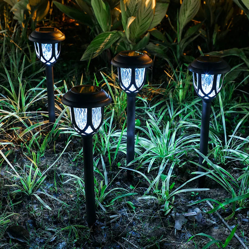Solar Garden Lights | Outdoor Lamp for Pathways | Energy-Efficient Landscape Fixture | Weather-Resistant Lighting | Stylish Solar Light - Zardee-2