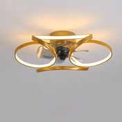 Modern Ceiling Fan with Lights | Ceiling Fans with Remote Control | Elegant Ceiling Fan Fixture | LED Flush Mount Ceiling Fan | Stylish Home Ceiling Fans - Zardee-5