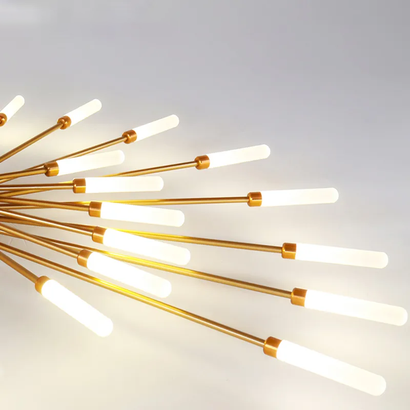 Modern Ceiling Lamp | LED Ceiling Light Fixture | Minimalist Ceiling Lights | Stylish Living Room Lighting | Nordic Chandelier - Zardee-6