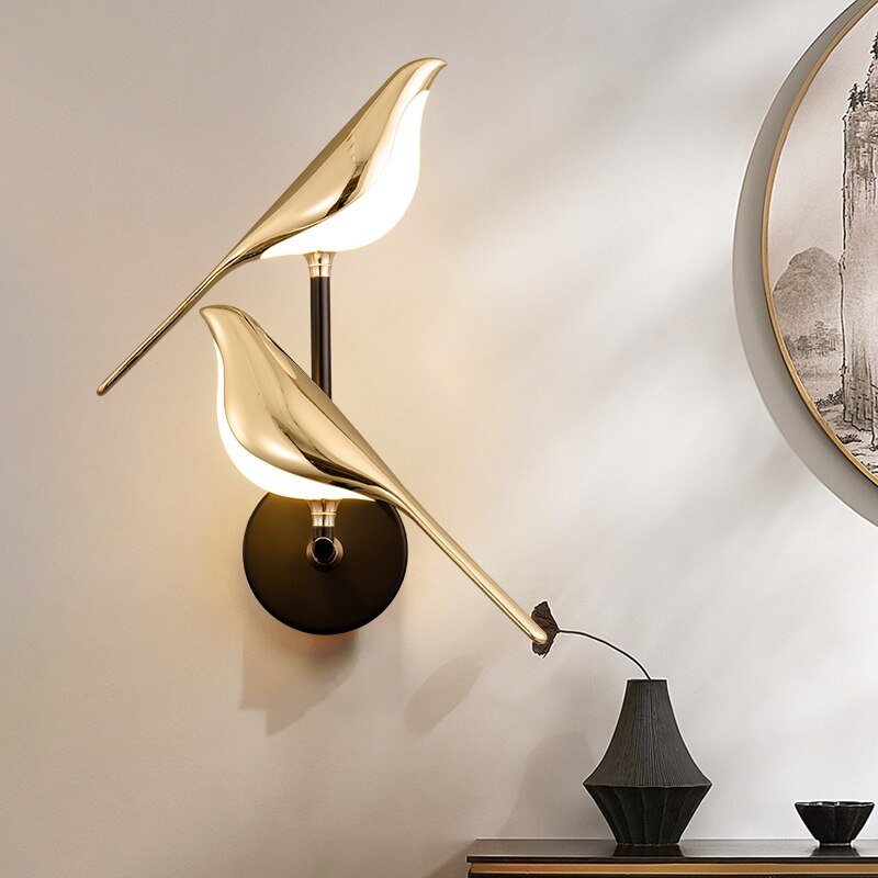 Lampa ścienna LED Bird