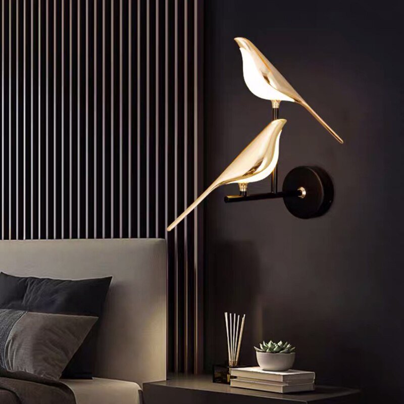 Lampa ścienna LED Bird