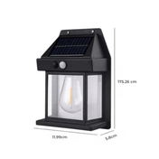Modern Outdoor Wall Lamp | Weatherproof Exterior Wall Lights | Stylish Outdoor Wall Lantern | Durable Garden Light Fixture | Easy to Install Sconce - Zardee-4