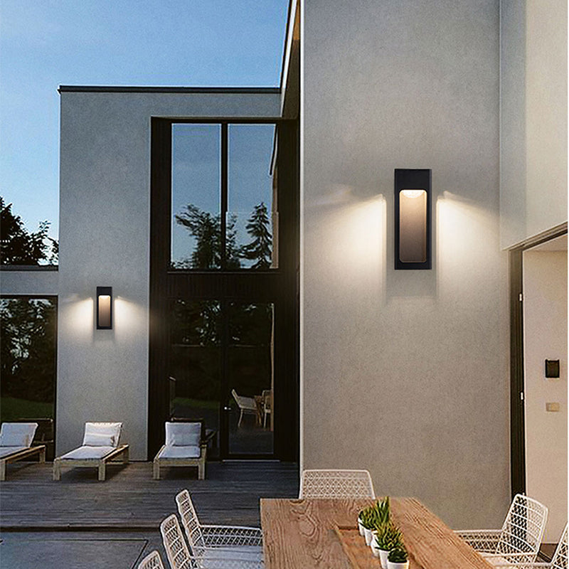 Modern Outdoor Wall Light | Weatherproof Exterior Wall Lantern | Energy-Efficient Outdoor Wall Lamp | Stylish Garden Lighting | Durable Wall Fixture - Zardee-1