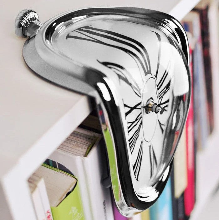 Surrealist Melting Clock
