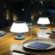 Solar Table Lamp | Eco-Friendly LED Light | Waterproof Outdoor Lantern | Rechargeable Solar Fixture | Modern Design Table Light - Zardee-1