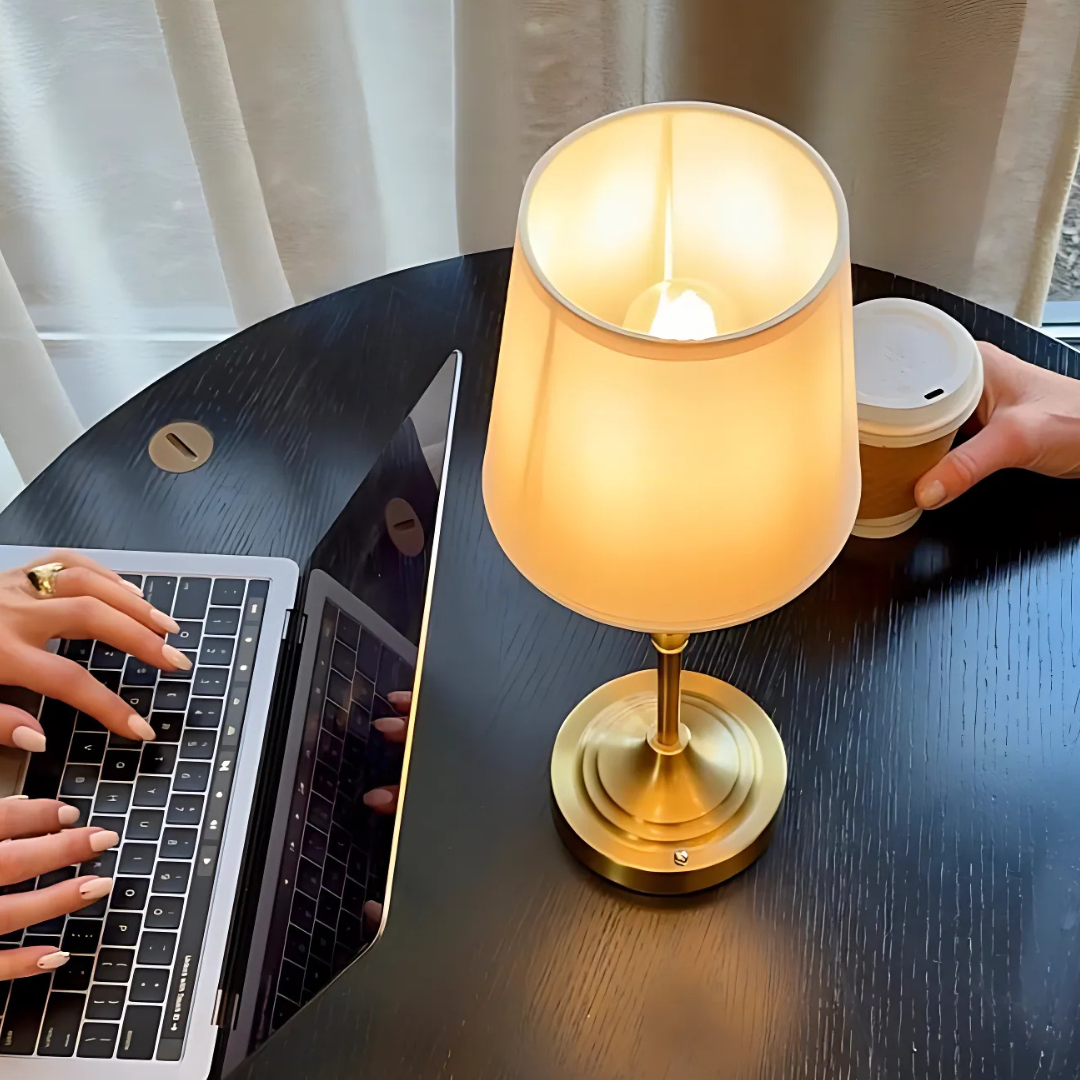 Table Lamp Modern | Bedside Table Lamps | Adjustable Desk Light | Stylish Living Room Fixture | Energy-Efficient Lighting - Zardee 2