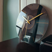 Glass Art Clock