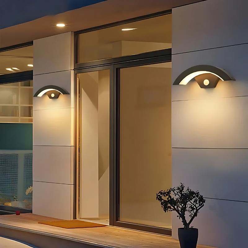 Waterproof LED Wall Light | Modern Outdoor Light | Energy Efficient Outside Lights | Motion Sensor Fixture | IP65 Rated Wall Light - Zardee 2