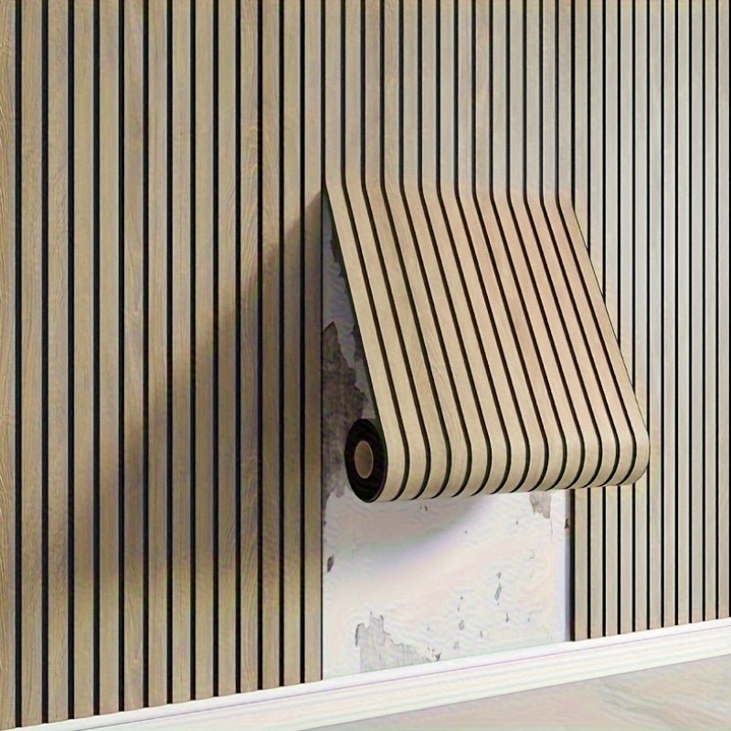 3D PVC Wall Panels with Wood Texture | Easy to Install and Maintain 1