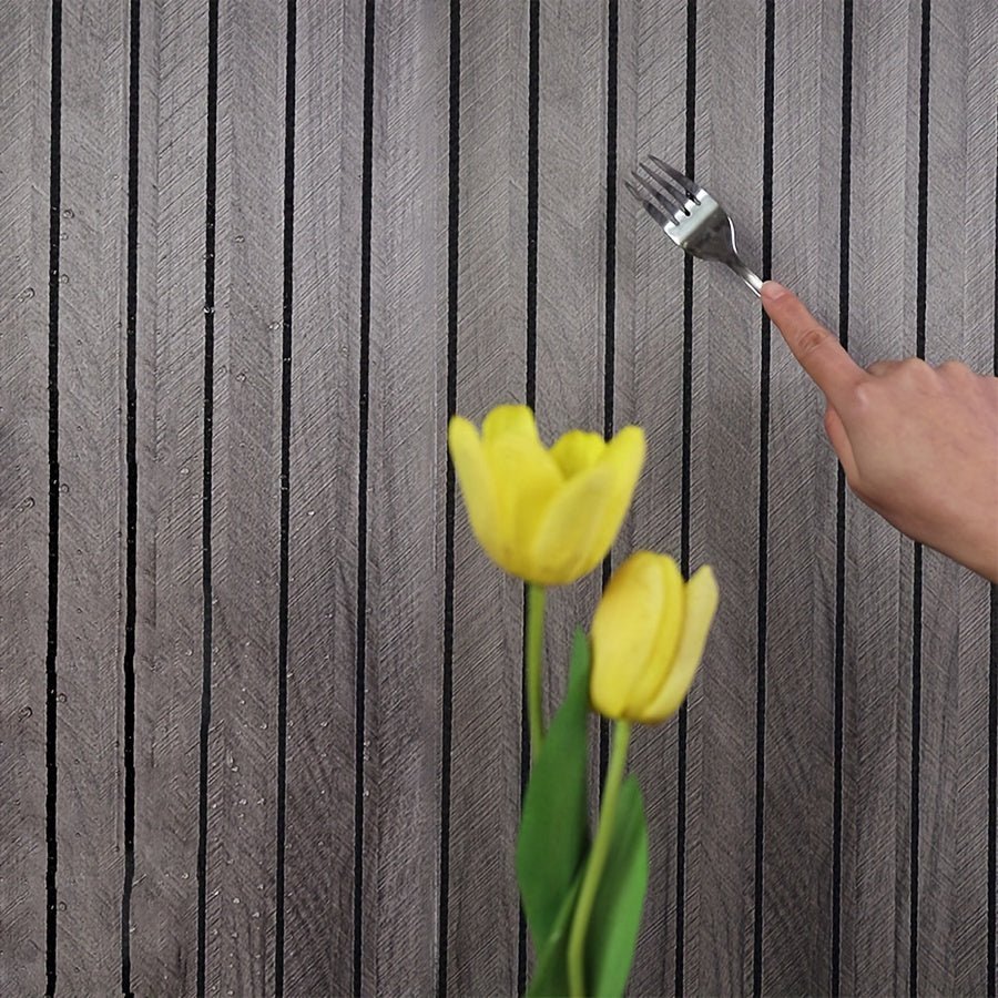 3D PVC Wall Panels with Wood Texture | Easy to Install and Maintain 6