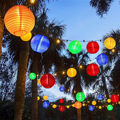 Outdoor Solar Lanterns | Solar Lanterns for Garden | Hanging Solar Lights Outdoor | Decorative Solar Lamp | Eco-Friendly Patio Lighting - Zardee-2