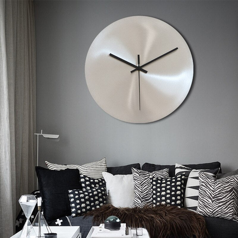 Stainless Steel Clock