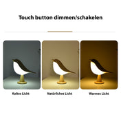 Modern Table Lamp | LED Desk Lamp | Stylish Bedroom Lighting | Unique Home Decor Fixture | Whimsical Bird Night Light - Zardee-3