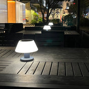 Solar Table Lamp | Eco-Friendly LED Light | Waterproof Outdoor Lantern | Rechargeable Solar Fixture | Modern Design Table Light - Zardee-5