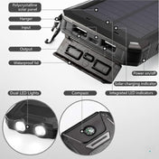 500000mAh Waterproof Solar Power Bank | Dual USB Portable Charger for Outdoor Adventures 8