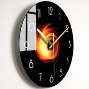 Glass Art Clock