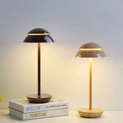 Cordless Table Lamp | Dimmable Bedside Lamps | Rechargeable Indoor Light | Modern Scandinavian Design Lamp | Battery Operated Lamps - Zardee-3