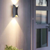 Outdoor Wall Light | Modern Outdoor Wall Lantern | Energy-Efficient Exterior Wall Lights | Waterproof Garden Wall Light | Stylish LED Fixture - Zardee-6