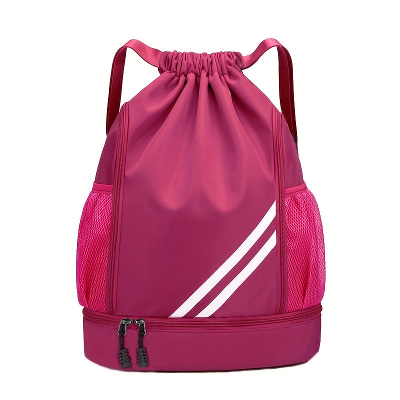 Active Lifestyle Drawstring Backpack | Spacious and Durable Sports Bag 9