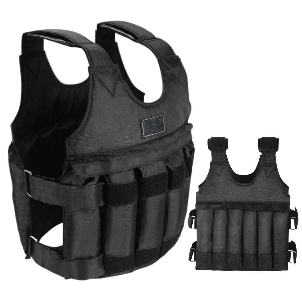 Adjustable Weighted Vest for Enhanced Workout Performance and Training Efficiency 0