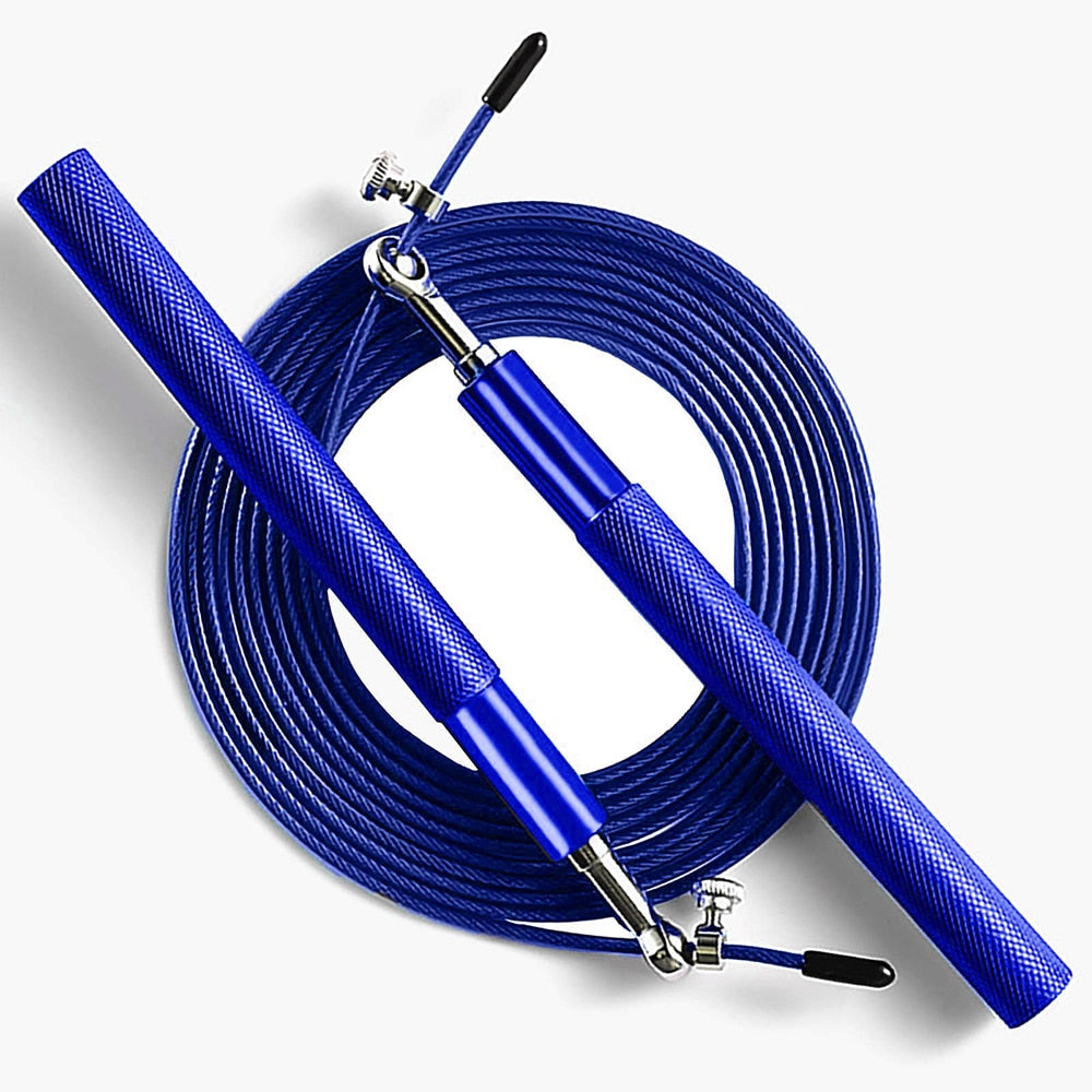 AeroSpin 360 Adjustable Speed Rope with Aluminum Handles for Enhanced Agility and Endurance 2