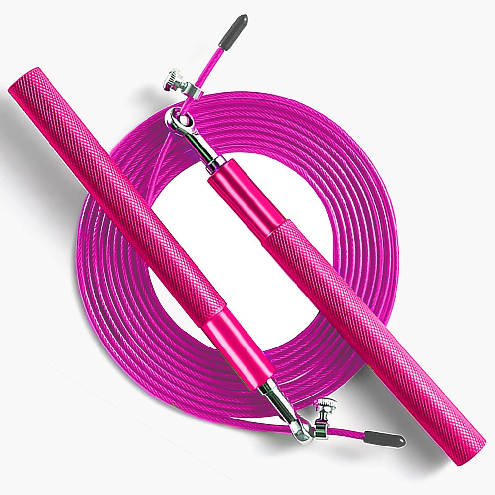 AeroSpin 360 Adjustable Speed Rope with Aluminum Handles for Enhanced Agility and Endurance 3