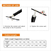 AeroSpin 360 Adjustable Speed Rope with Aluminum Handles for Enhanced Agility and Endurance 8
