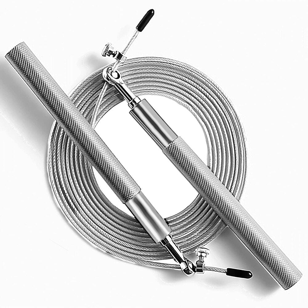 AeroSpin 360 Adjustable Speed Rope with Aluminum Handles for Enhanced Agility and Endurance 9