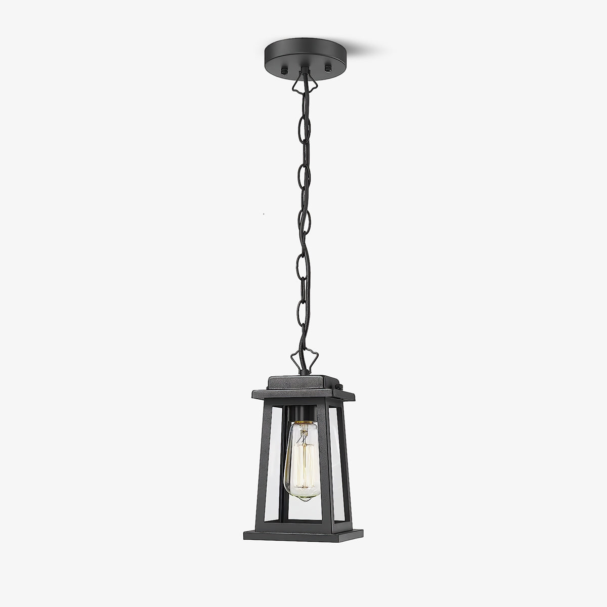 Vintage Outdoor Lantern | LED Garden Lantern Lights | Waterproof Outdoor Wall Lantern | Durable Outdoor Lamp Post | Retro Style Lighting - Zardee 2