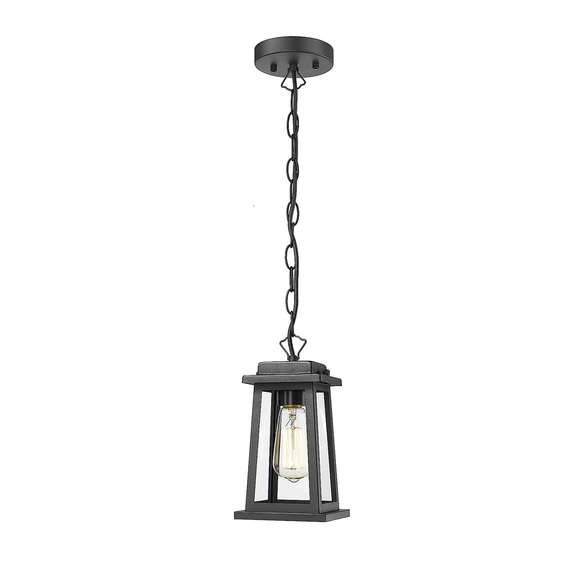 Vintage Outdoor Lantern | LED Garden Lantern Lights | Waterproof Outdoor Wall Lantern | Durable Outdoor Lamp Post | Retro Style Lighting - Zardee 1