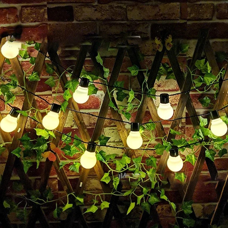 Solar Festoon Lights Outdoor | LED Garden Lights | Solar-Powered String Lights | Weatherproof Patio Lighting | Decorative Globe Bulbs - Zardee-2