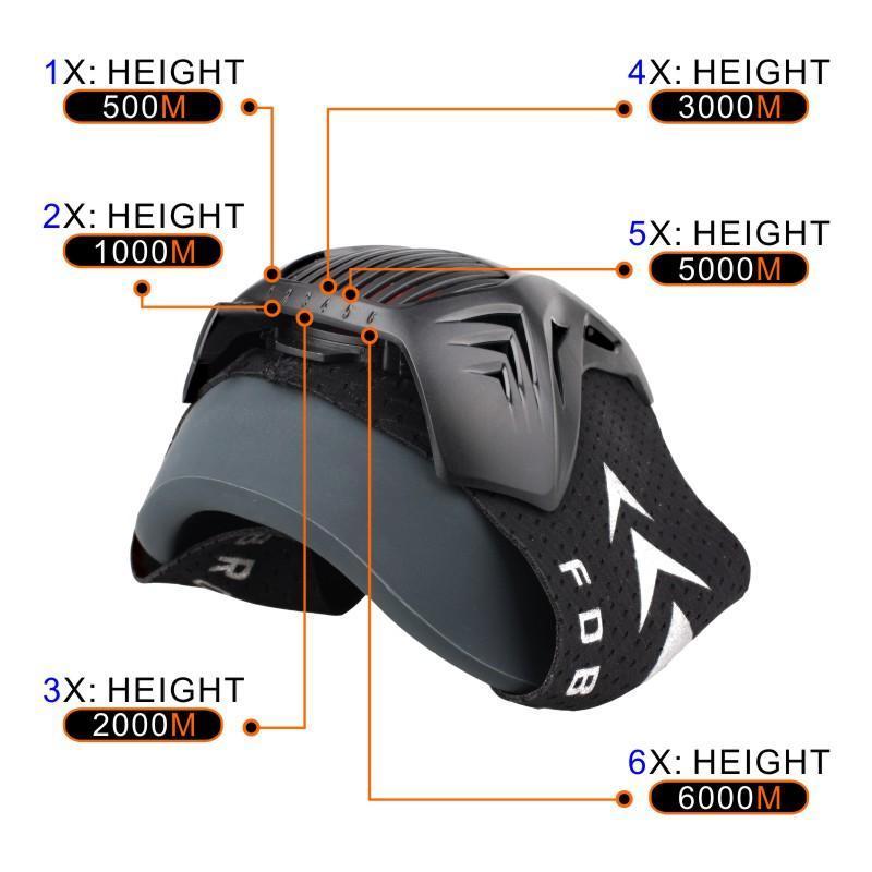 Altitude Training Mask for Enhanced Lung Capacity and Fitness Performance 2
