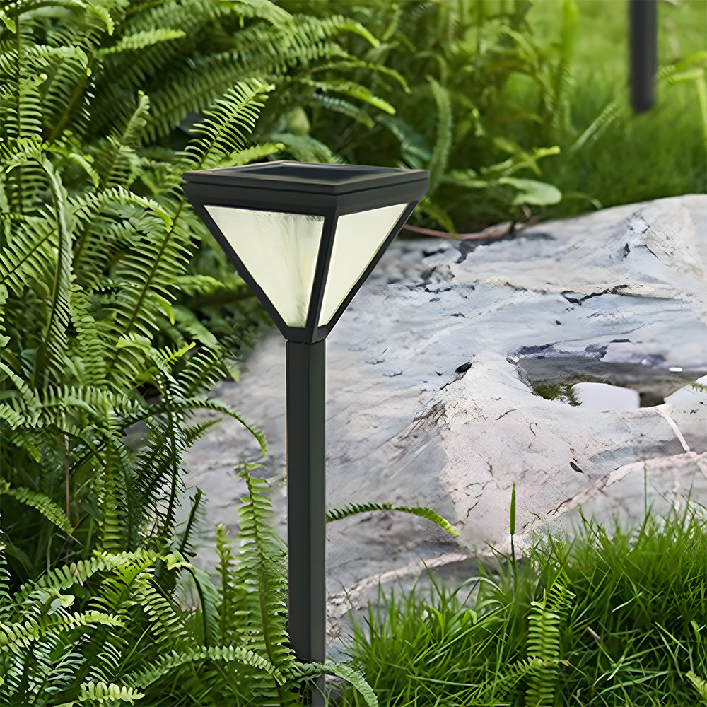 Antique Solar Garden Lights | Outdoor LED Floor Lights | Waterproof Solar Lights | Energy-Efficient Patio Fixtures | Durable Garden Lighting - Zardee 1