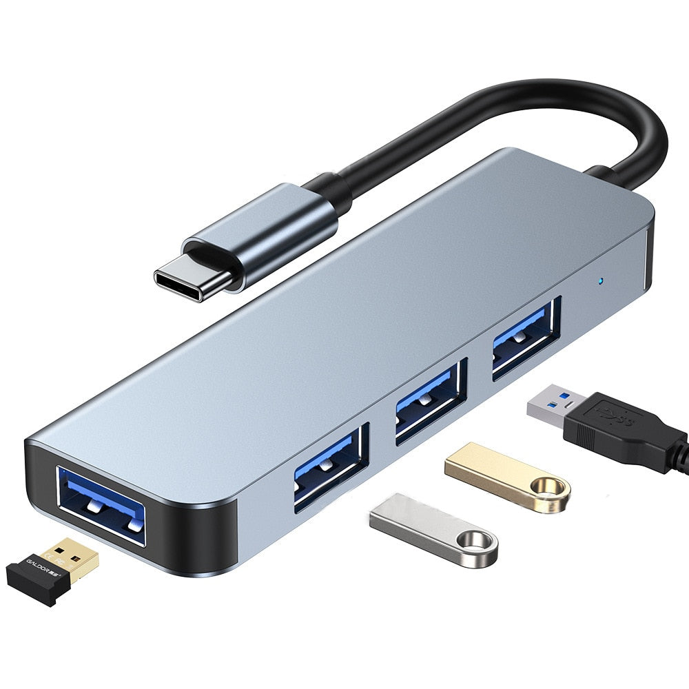 BowLift Thunderbolt 3 USB-C Hub with HDMI and SD/TF Reader for MacBook Air M1 & iPad Pro 0
