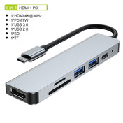 BowLift Thunderbolt 3 USB-C Hub with HDMI and SD/TF Reader for MacBook Air M1 & iPad Pro 1