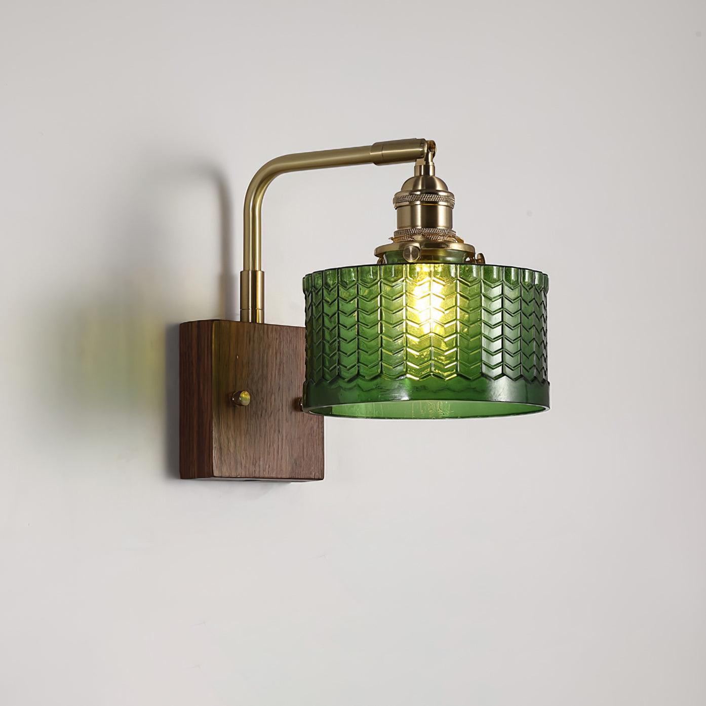 Rustic Wall Lamp | Elegant Wall Sconce Lighting | Antique Brass Wall Lights | Forest-Inspired Sconces | E26 Compatible Light Fixture - Zardee 1