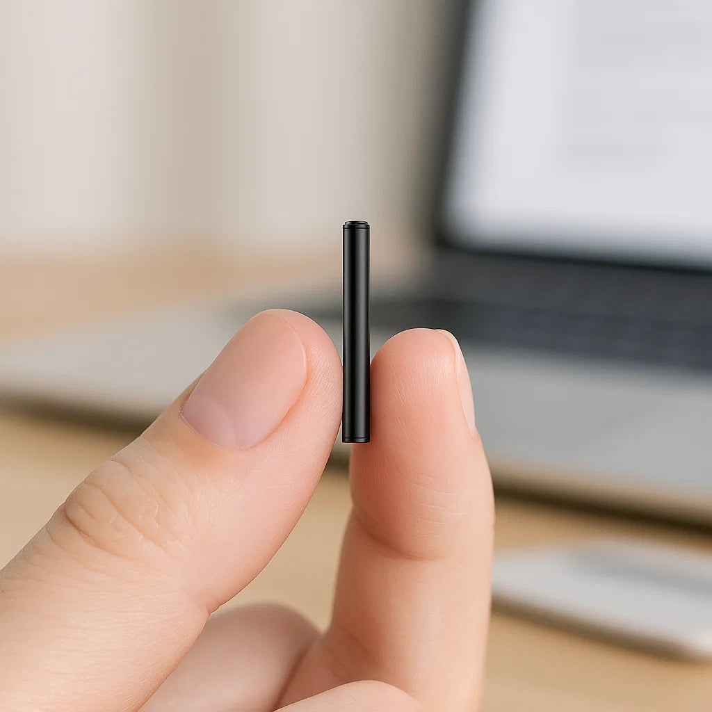 Compact Hidden Audio Recorder | Discreet Voice Memo Capture for High-Quality Sound 0