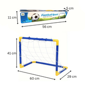 Compact Mini Soccer Goal Set for Kids - Portable Football Goals for Indoor and Outdoor Play 3
