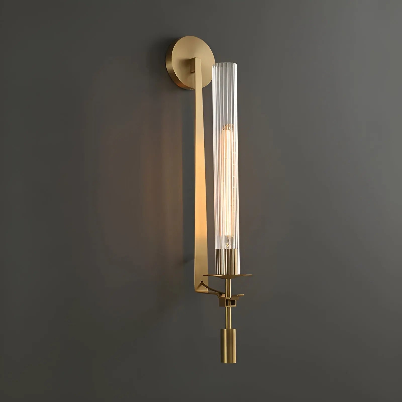Luxury Glass Wall Lamp | Elegant Wall Lights | LED Bathroom Sconces | Timeless Wall Fixture | Modern Home Lighting - Zardee 1