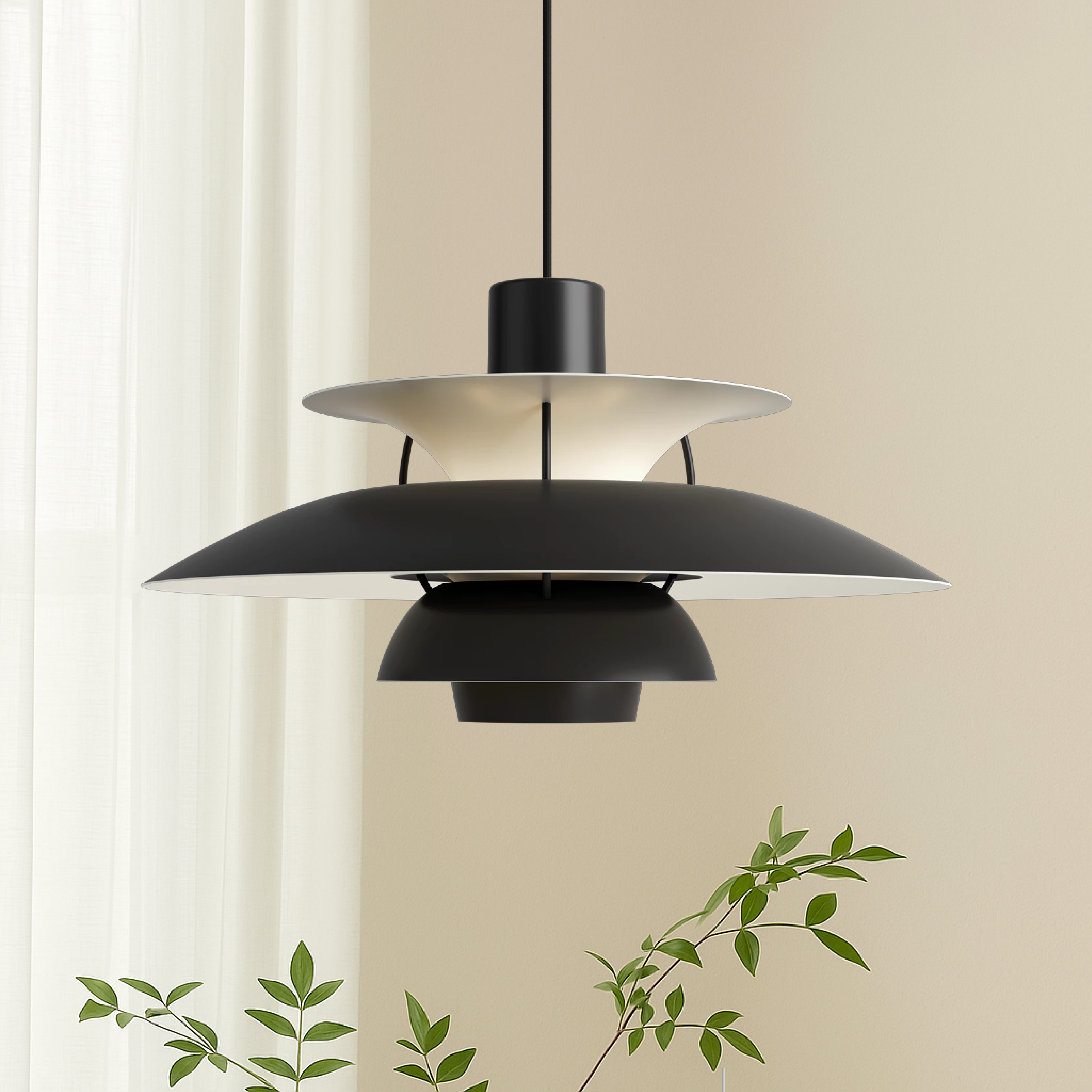 Danish Multilayer Kitchen Pendant Lighting for Modern Interiors 0