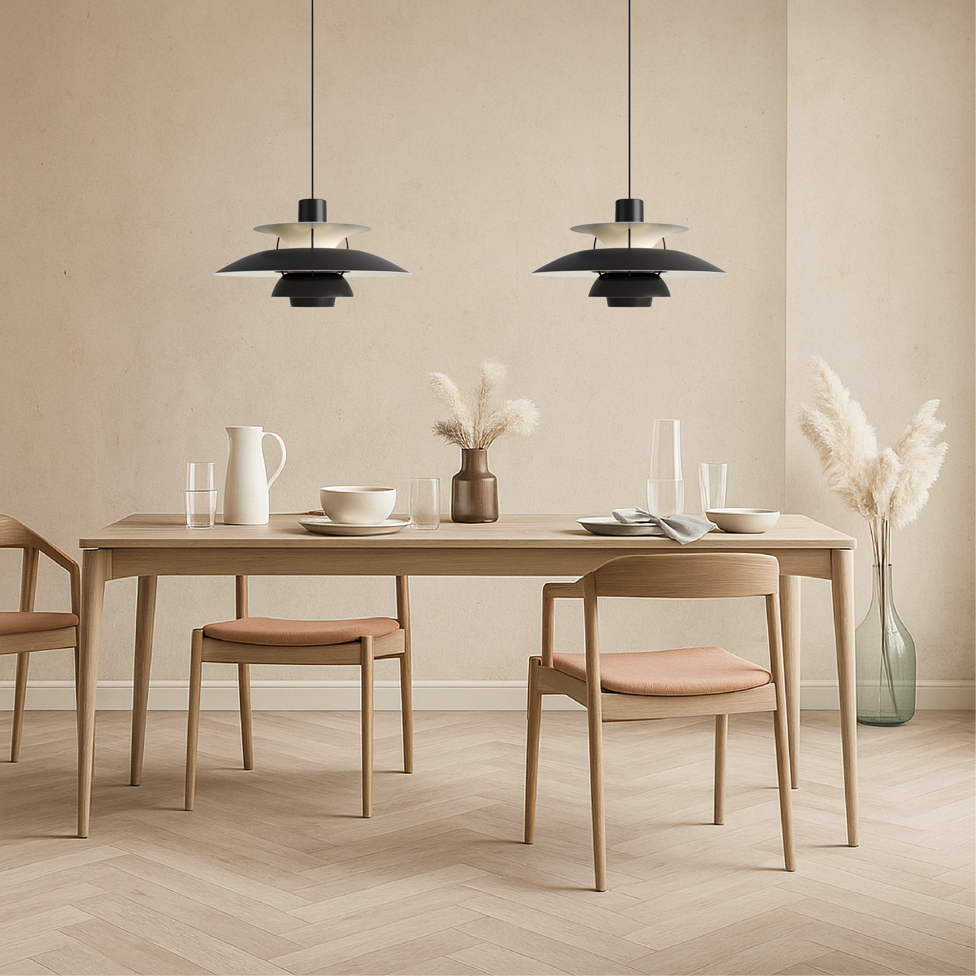 Danish Multilayer Kitchen Pendant Lighting for Modern Interiors 2
