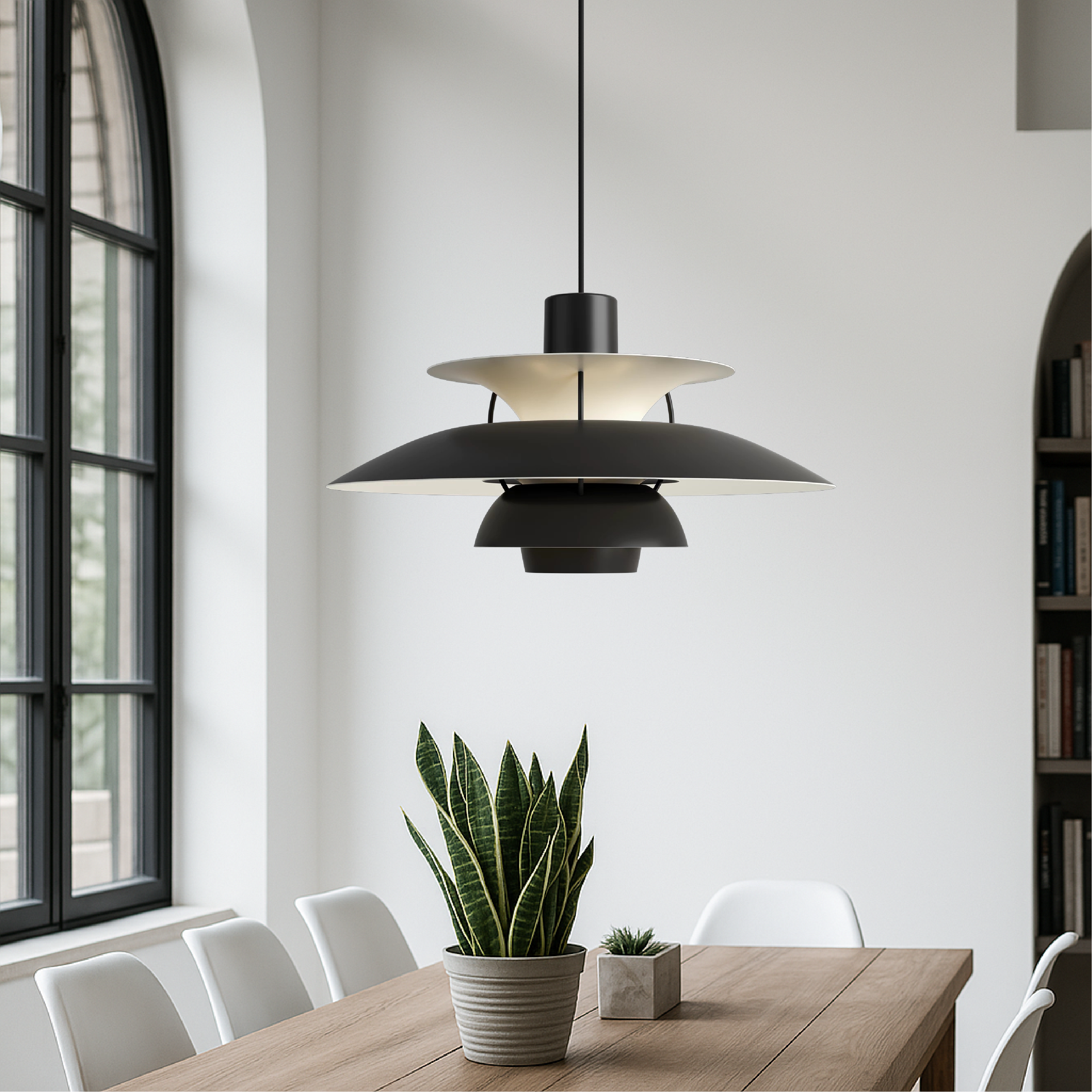 Danish Multilayer Kitchen Pendant Lighting for Modern Interiors 3