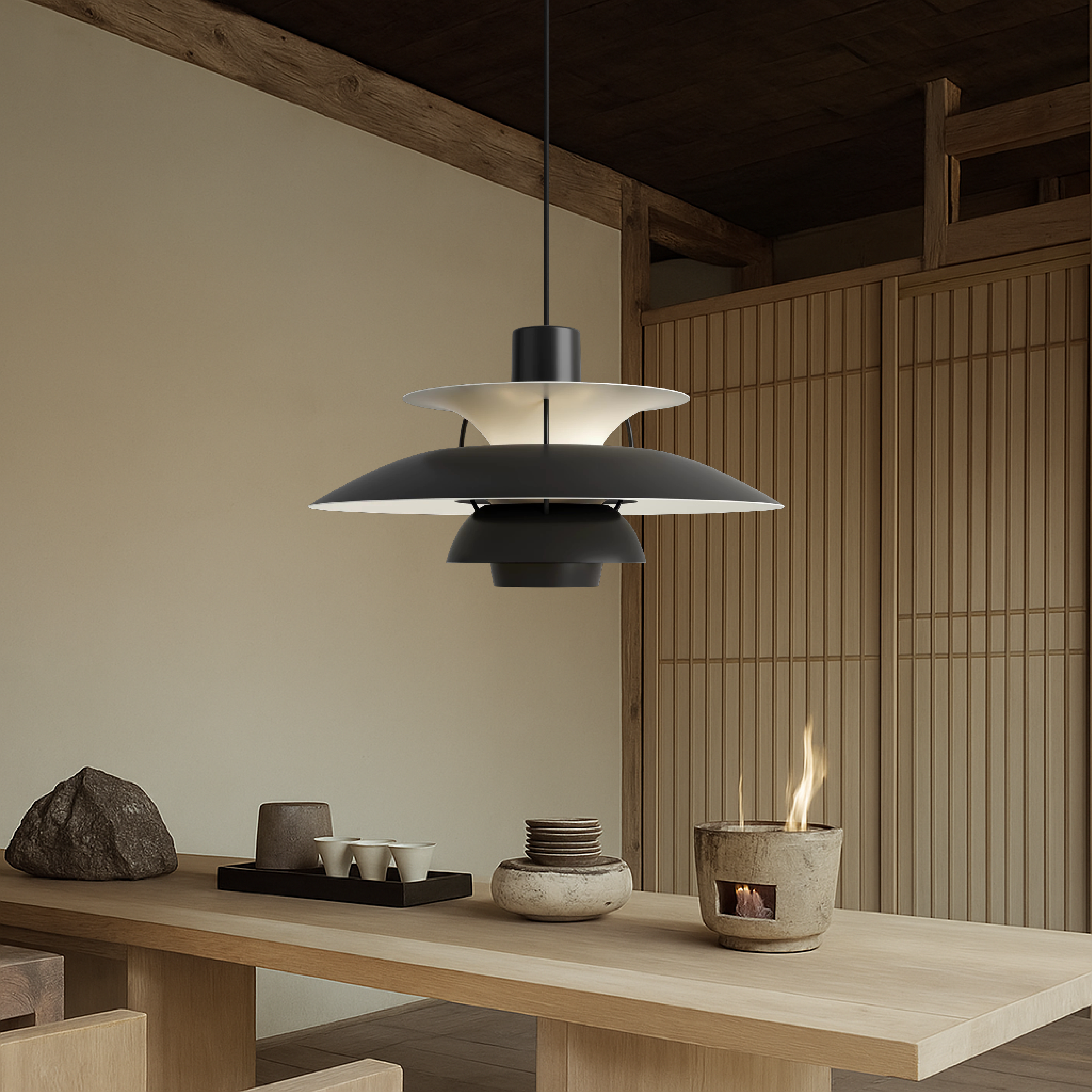 Danish Multilayer Kitchen Pendant Lighting for Modern Interiors 4