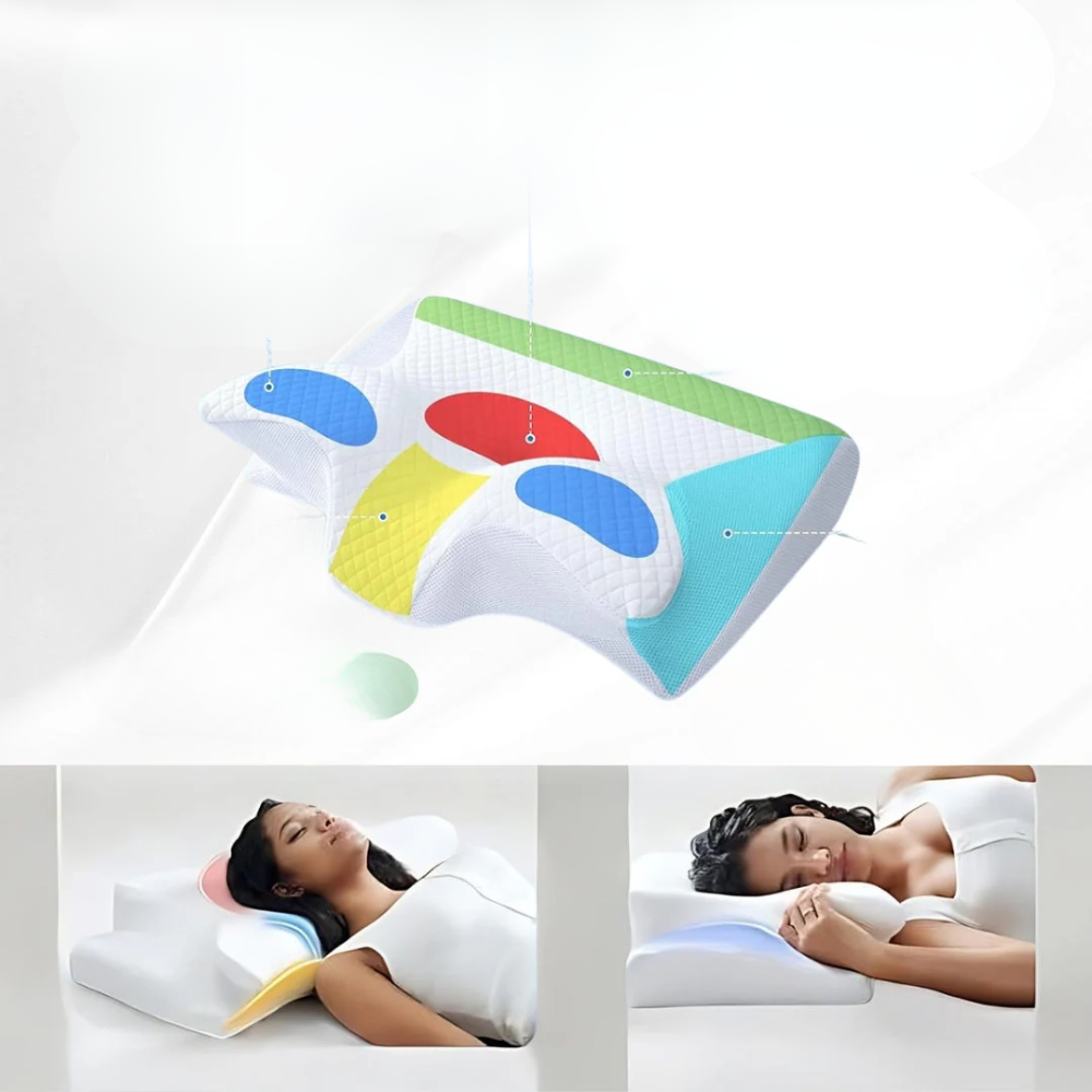 Ergonomic Orthopedic Pillow | Best Pillow for Neck Pain and Side Sleepers 2
